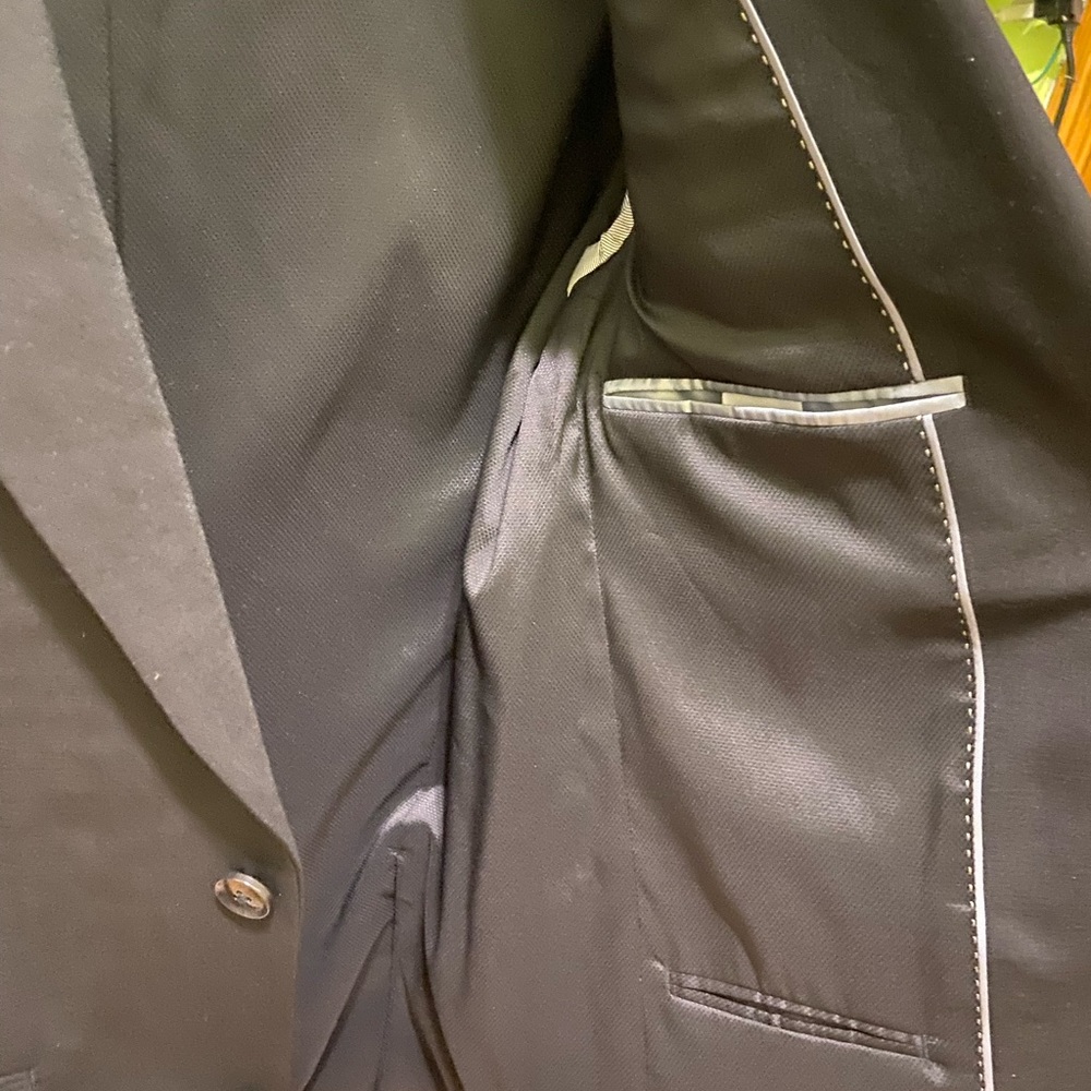 Brand new black Bar III slim fit suit jacket and blue suit jacket - Picture 5 of 9